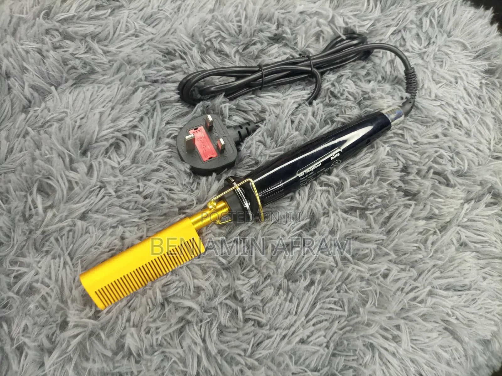 Electric Hair Hot Comb Tool