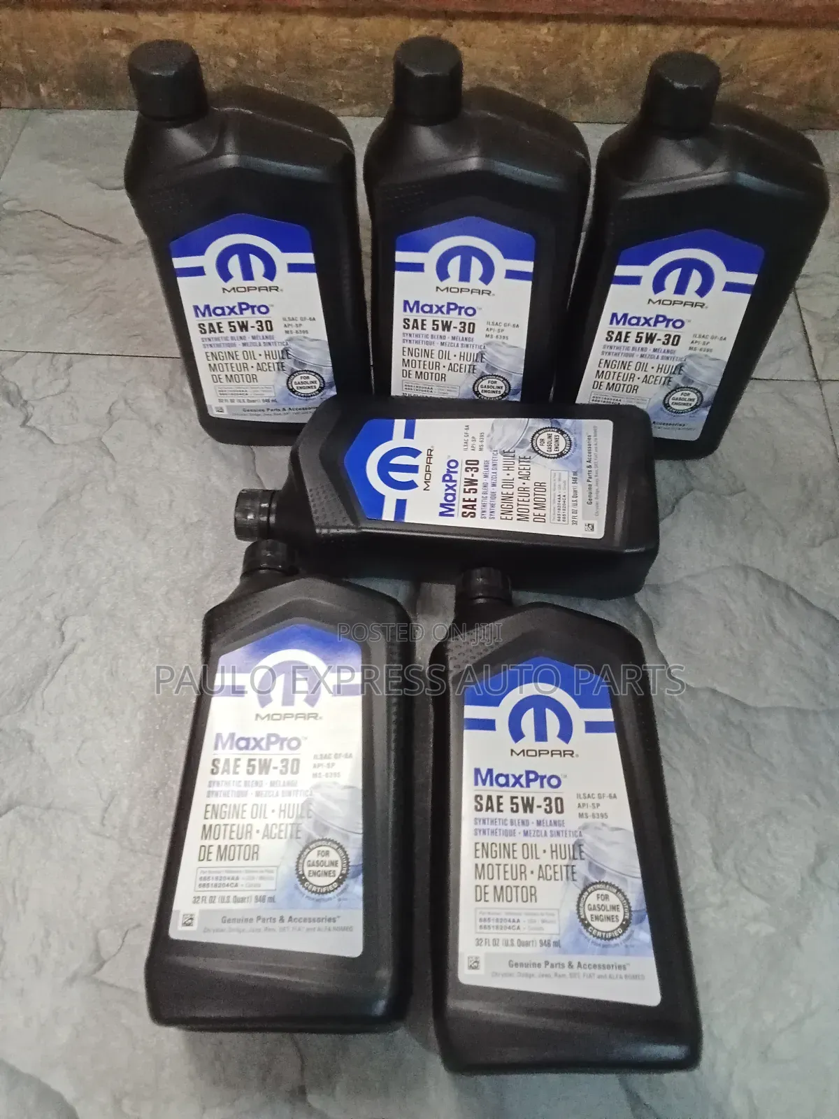 Mopar Maxpro Sae 5w-30 1l Engine Oil