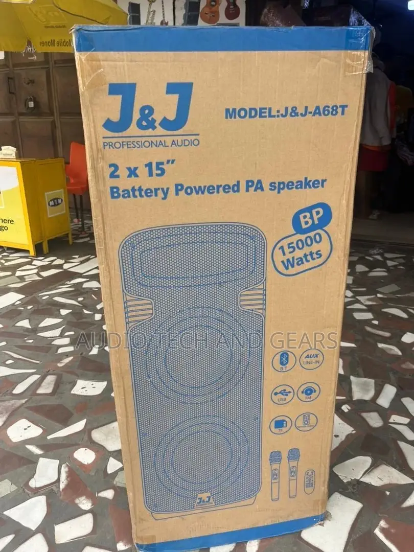 J J Bluetooth Speaker (1500) Watts