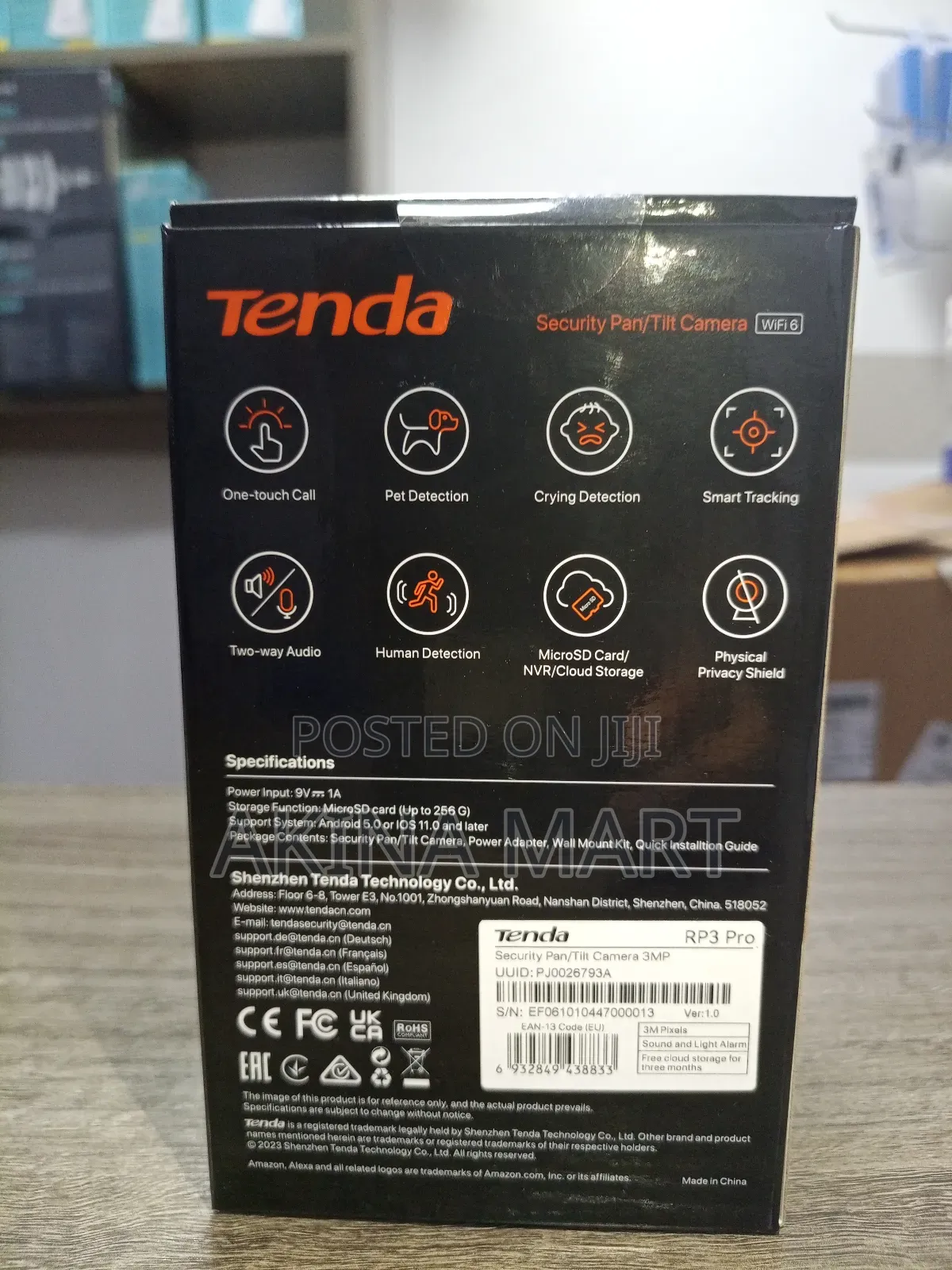 Tenda Security Pan/Tilt Camera