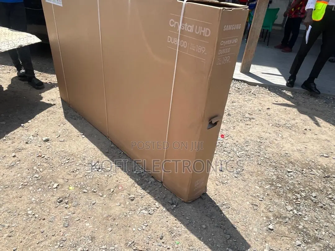 Sleek 75-Inch Samsung Qled Smart Tv