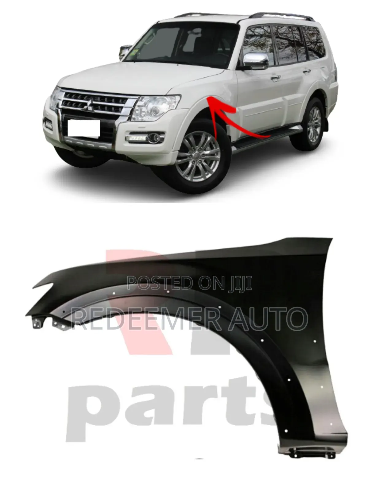 Mitsubishi Pajero Fender, Pajero Fender