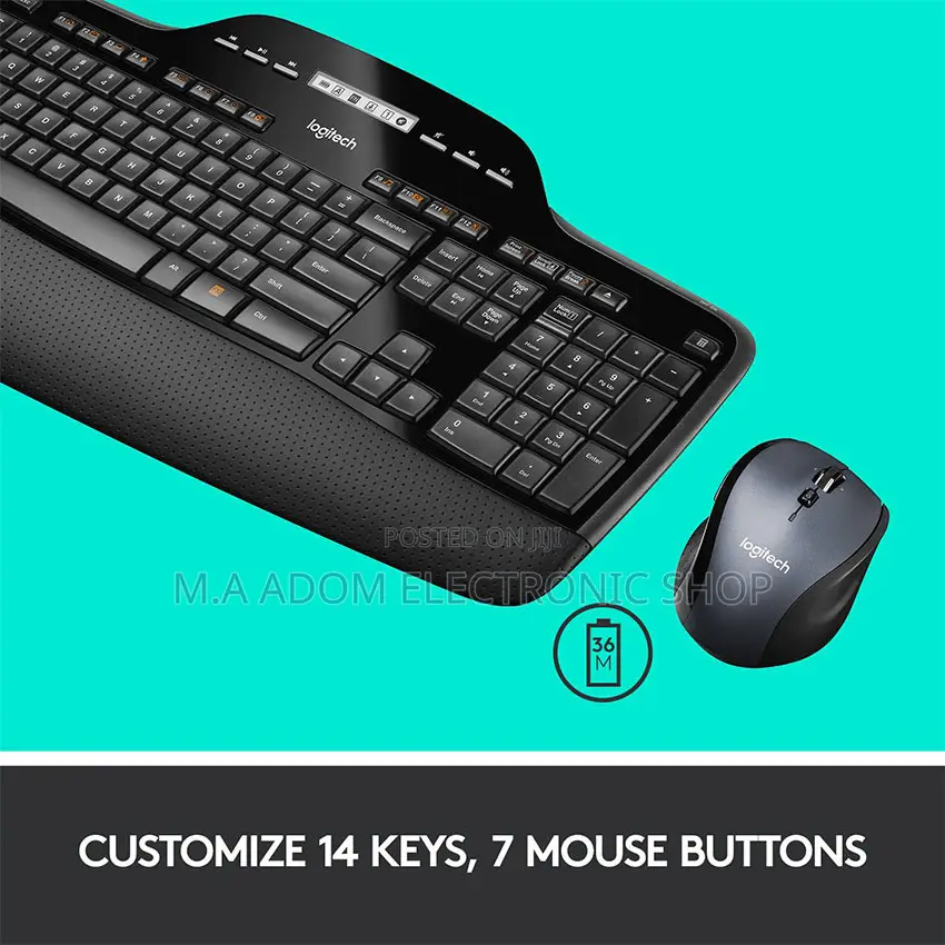 Logitech Performance Wireless Keyboard and Mouse Mk710