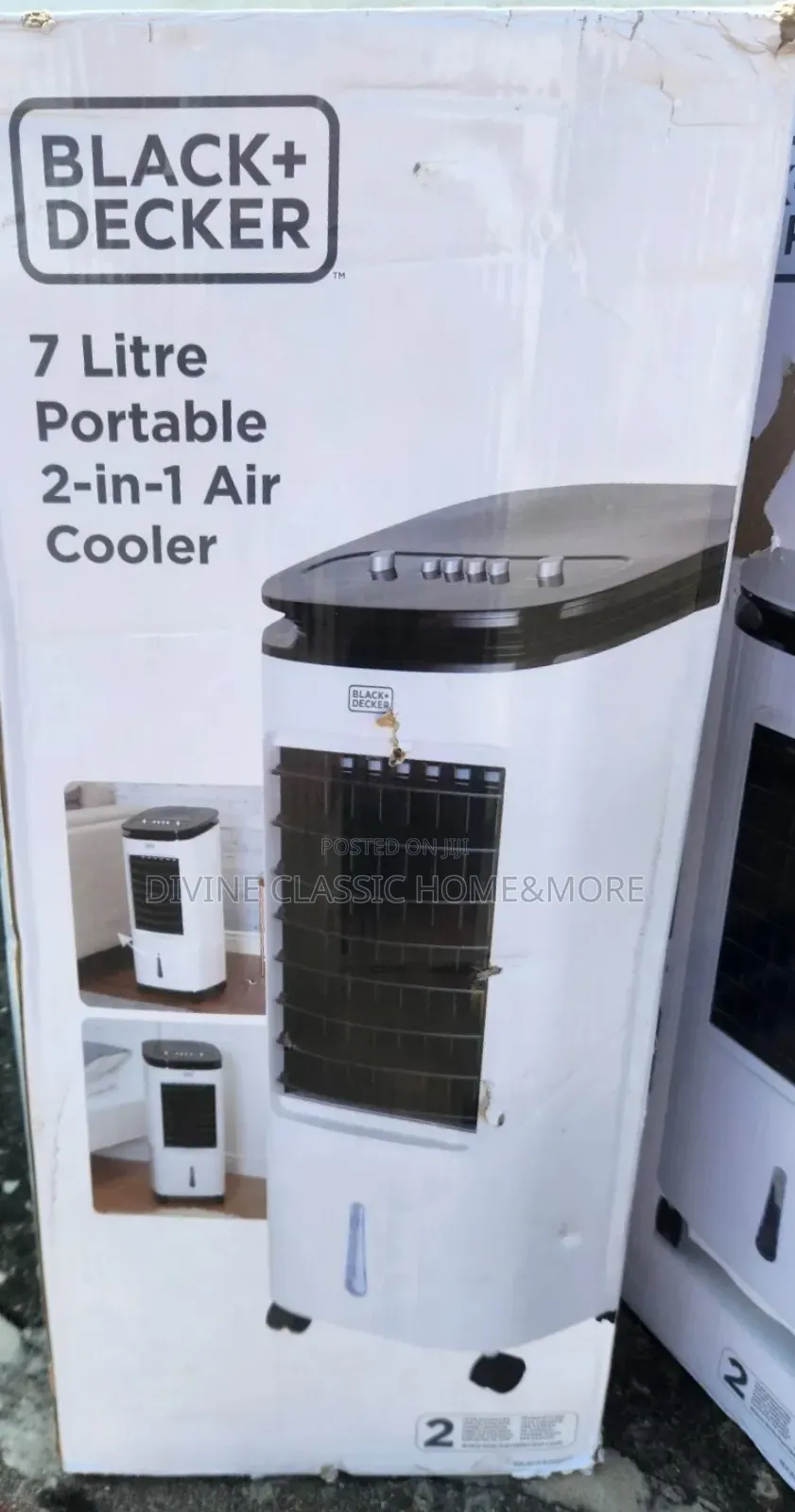 2in1 Black Decker Air Cooler. Manual Control