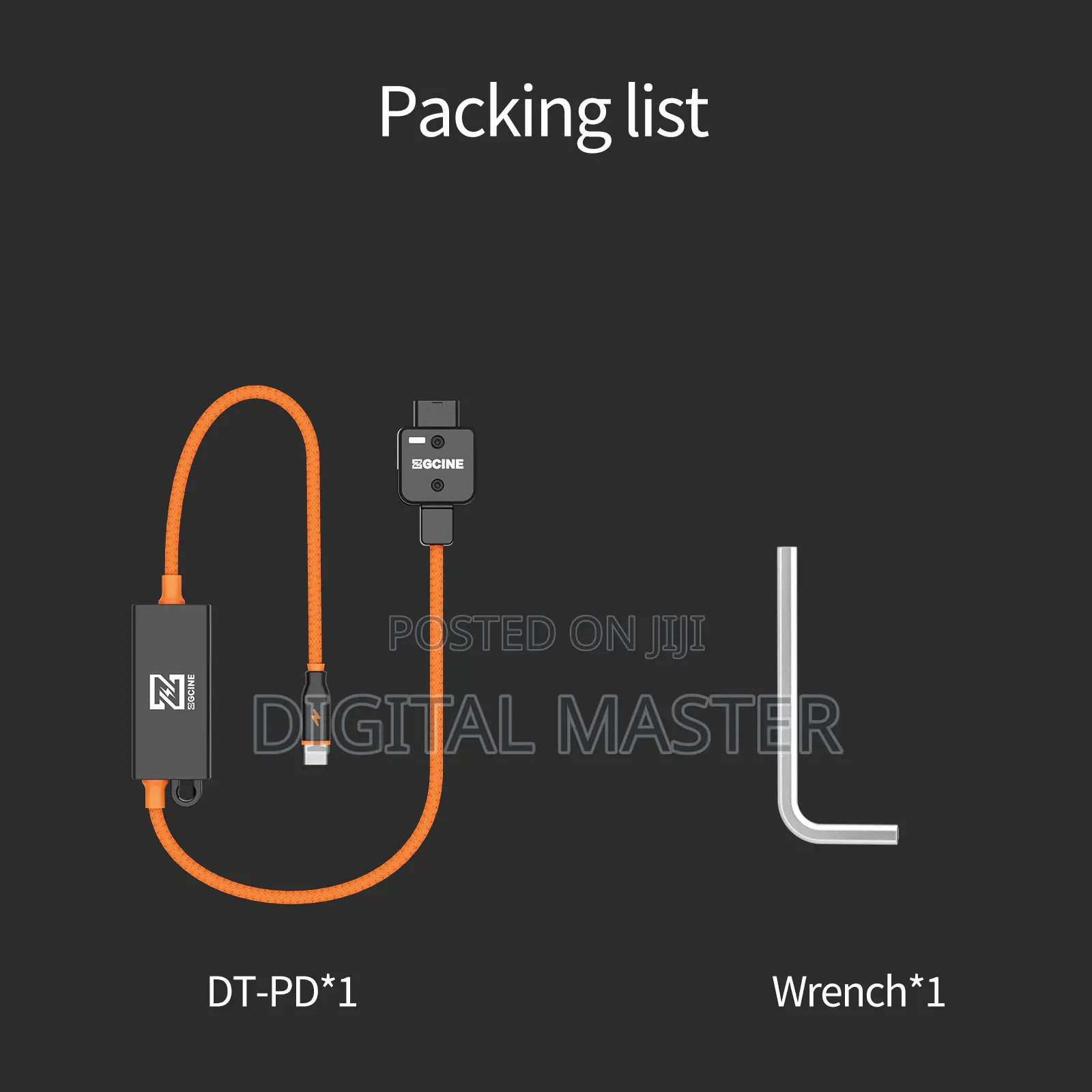 Zgcine D-tap To Usb-c Pd 2-way V-mount Charger Power Delivery Cable