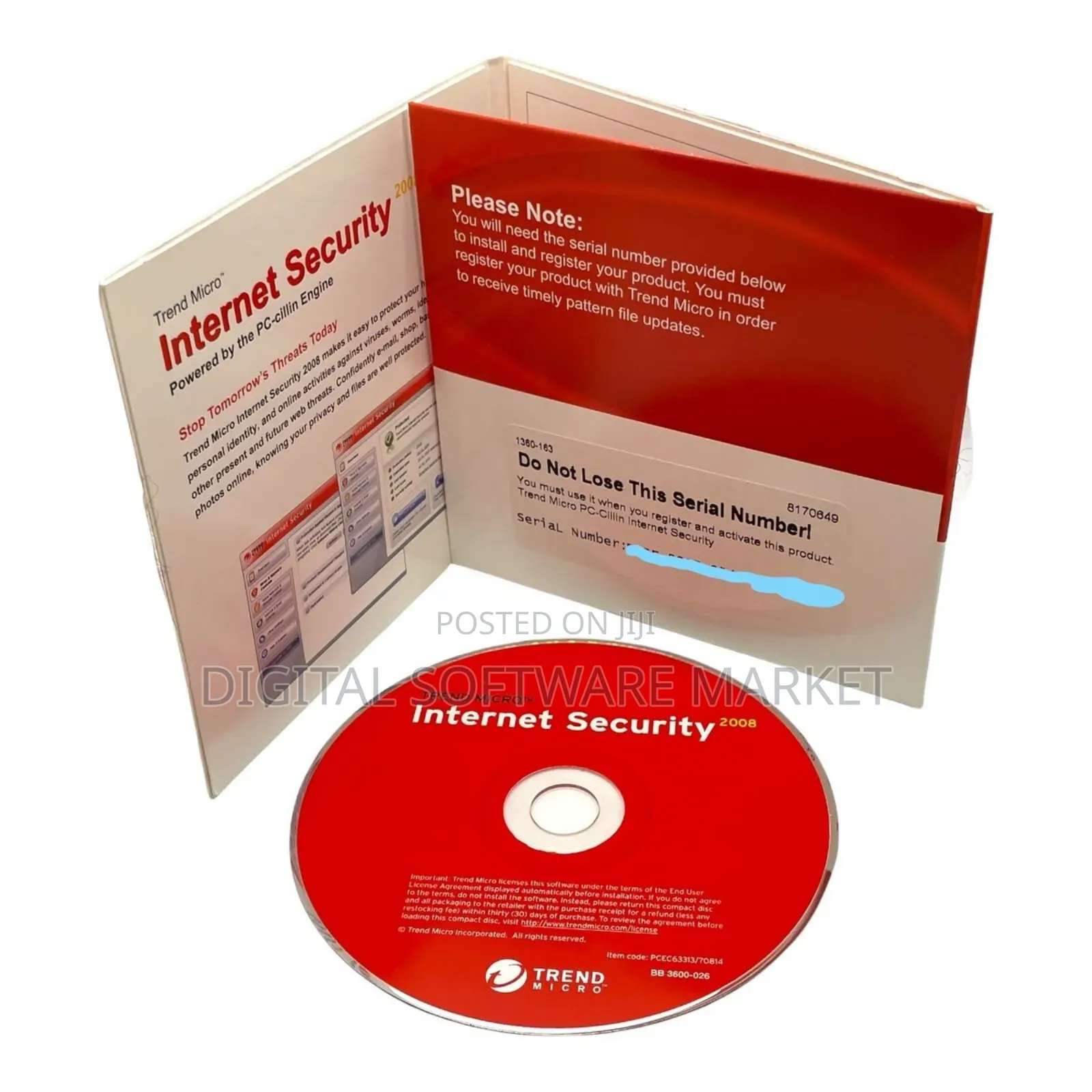 Trend Micro Internet Security 5 Devices 1 Year Windows/Mac/Android/Ios