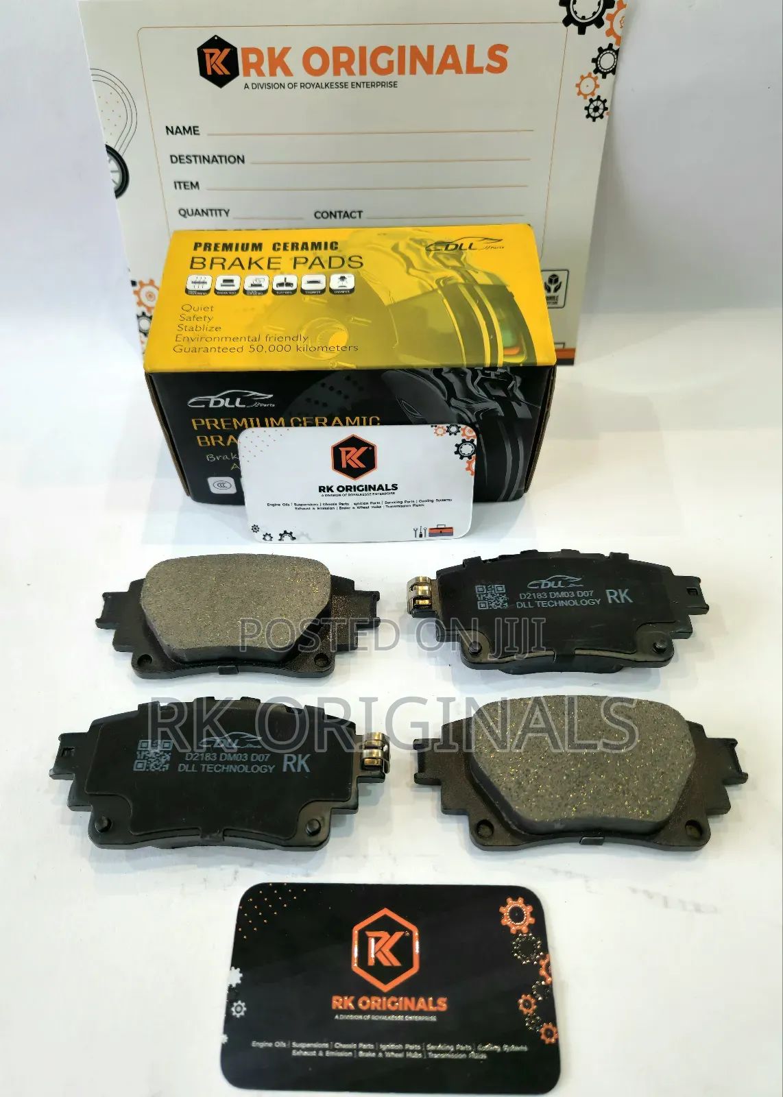 Highlander 20-24/Corolla 19-24/Rx350h 23-24/Rav4 21-24 Rear Brake Pad