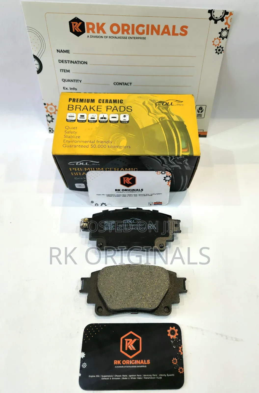 Highlander 20-24/Corolla 19-24/Rx350h 23-24/Rav4 21-24 Rear Brake Pad