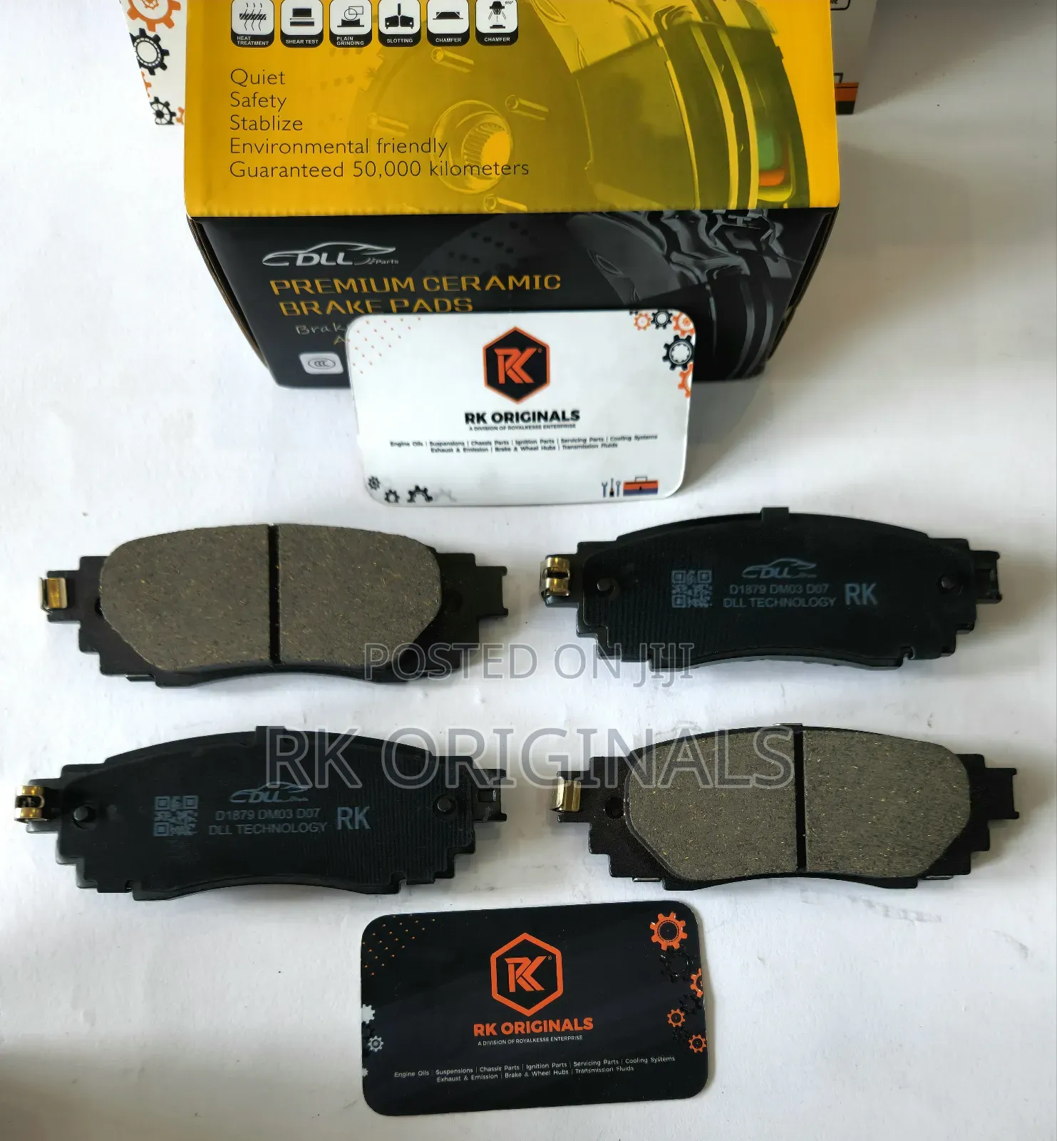 Venza 21-24/Ch-r 18-22/Rav4 19-24/Camry 18-24 Ceramic Rear Brake Pads