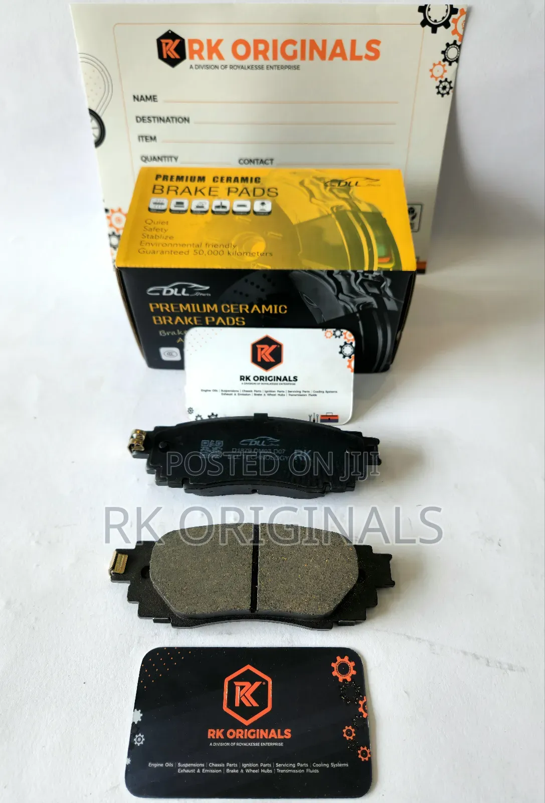 Venza 21-24/Ch-r 18-22/Rav4 19-24/Camry 18-24 Ceramic Rear Brake Pads
