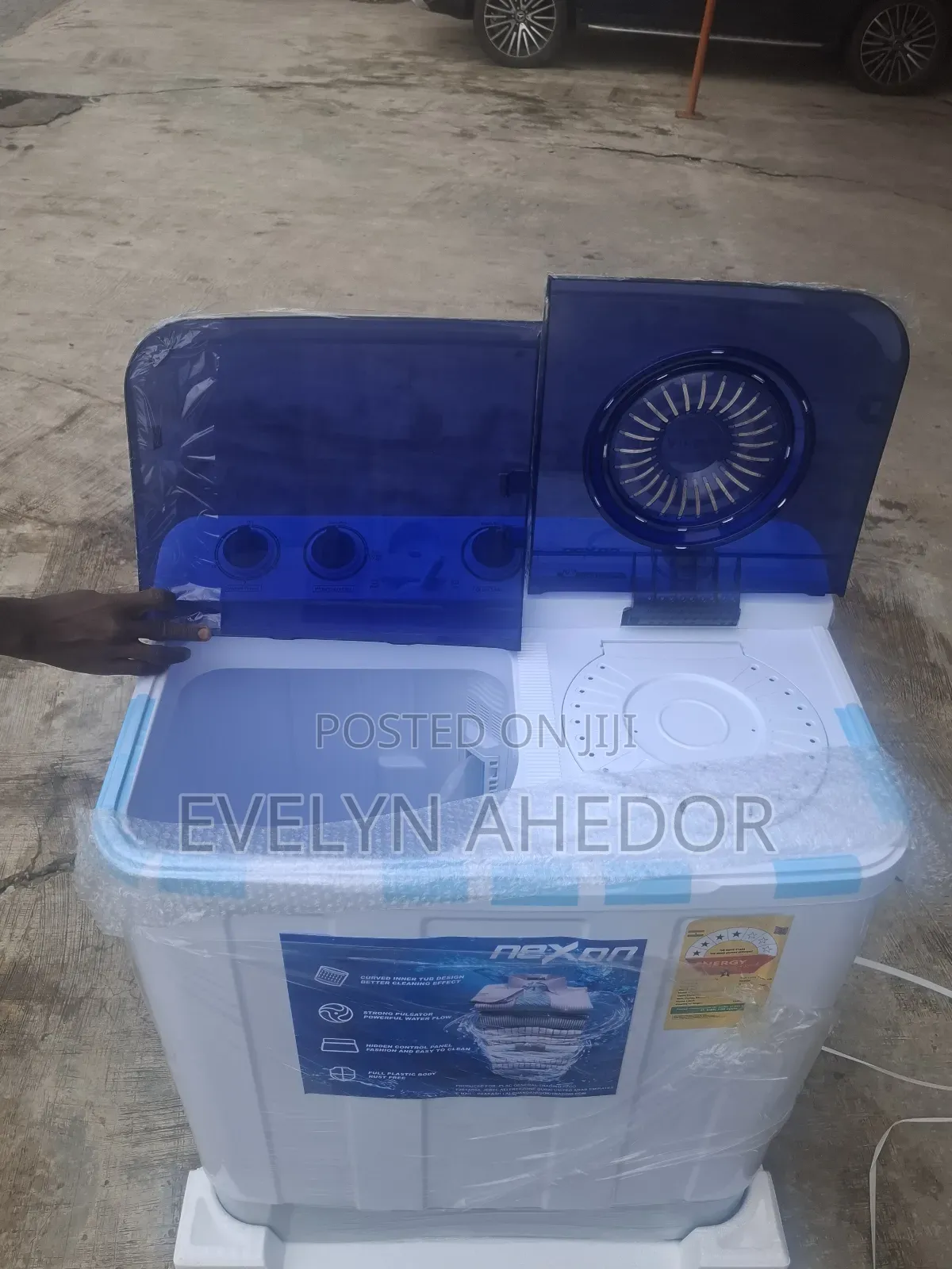 Quality Nexon Washing Machine 10kg Semi Automatic Top Load Available