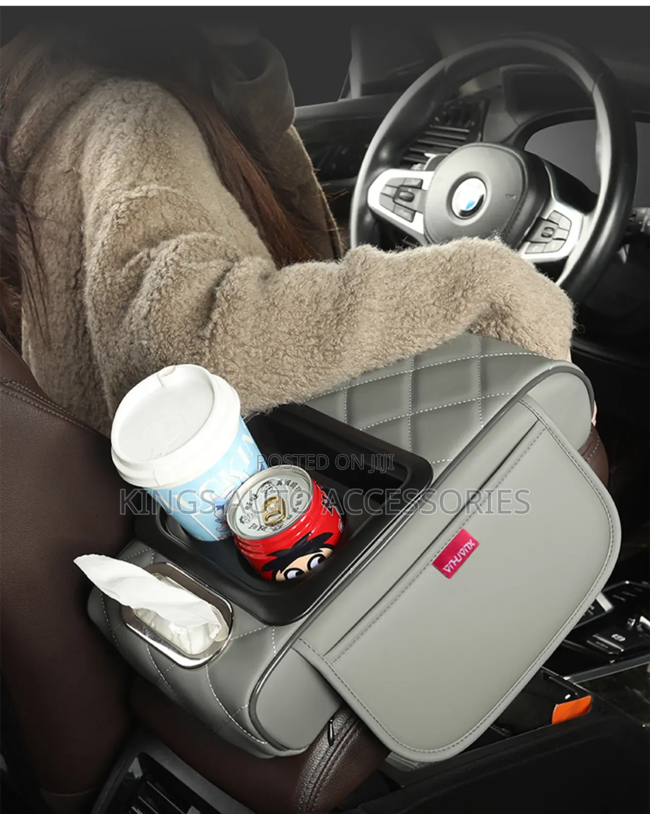 Quality Leather Car Armrest
