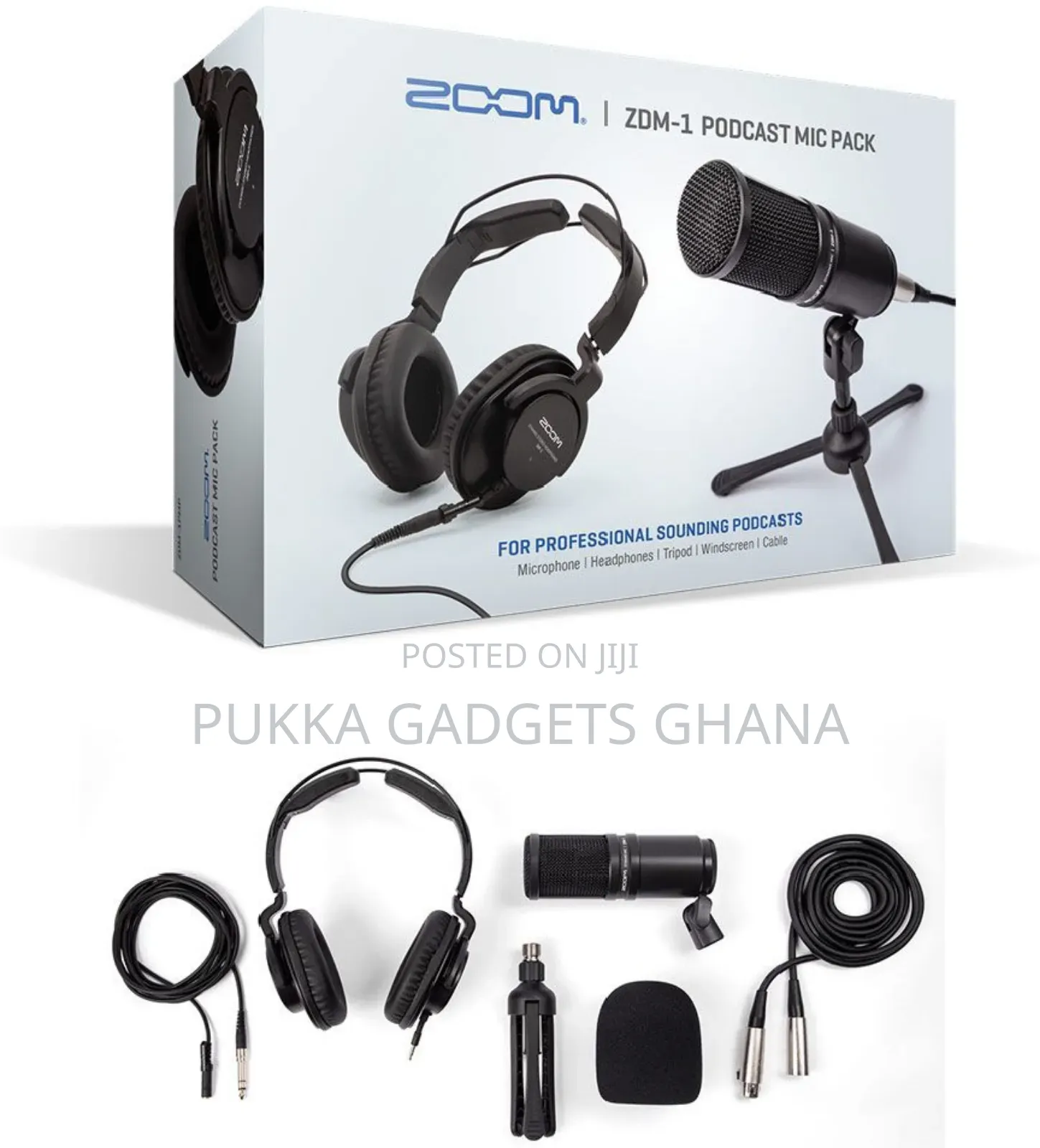 Zoom Zdm-1 Podcast Mic Pack