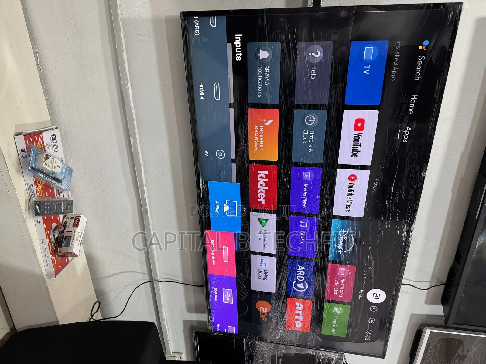 55inches Full Digital Satellite Android Ultra Hd Led Smart Sony Tv