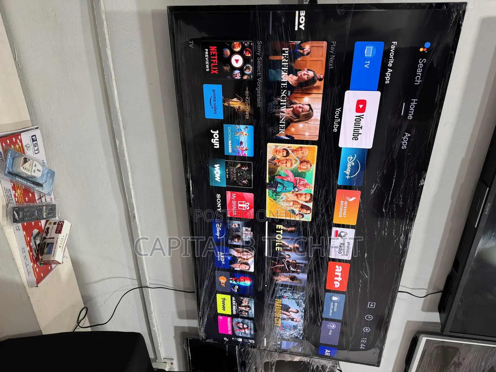 55inches Full Digital Satellite Android Ultra Hd Led Smart Sony Tv