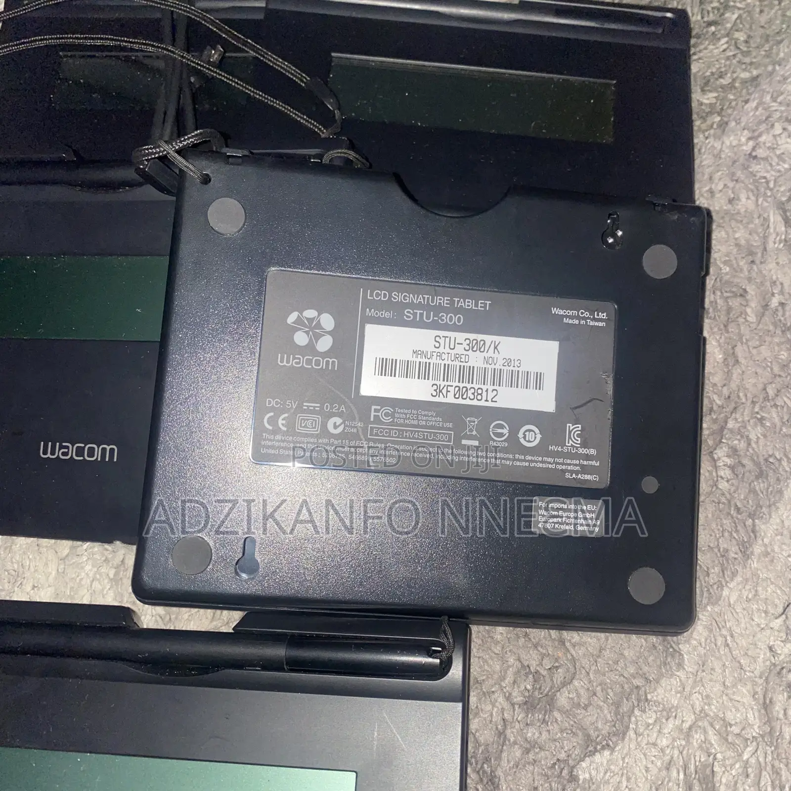 LCD Signature Tablet With Stylus Pen