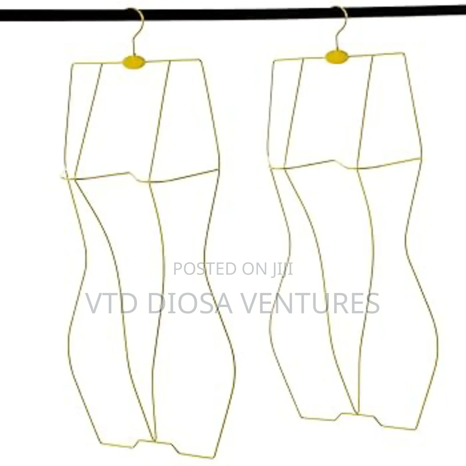 Gold Body Shape Hanger
