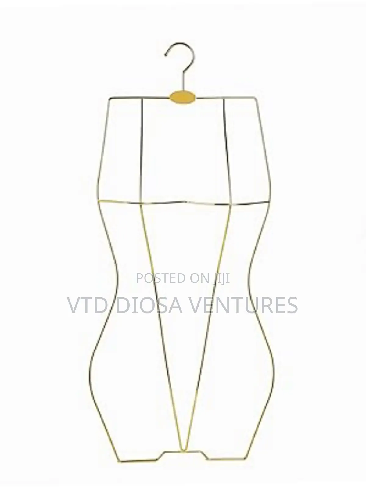 Gold Body Shape Hanger
