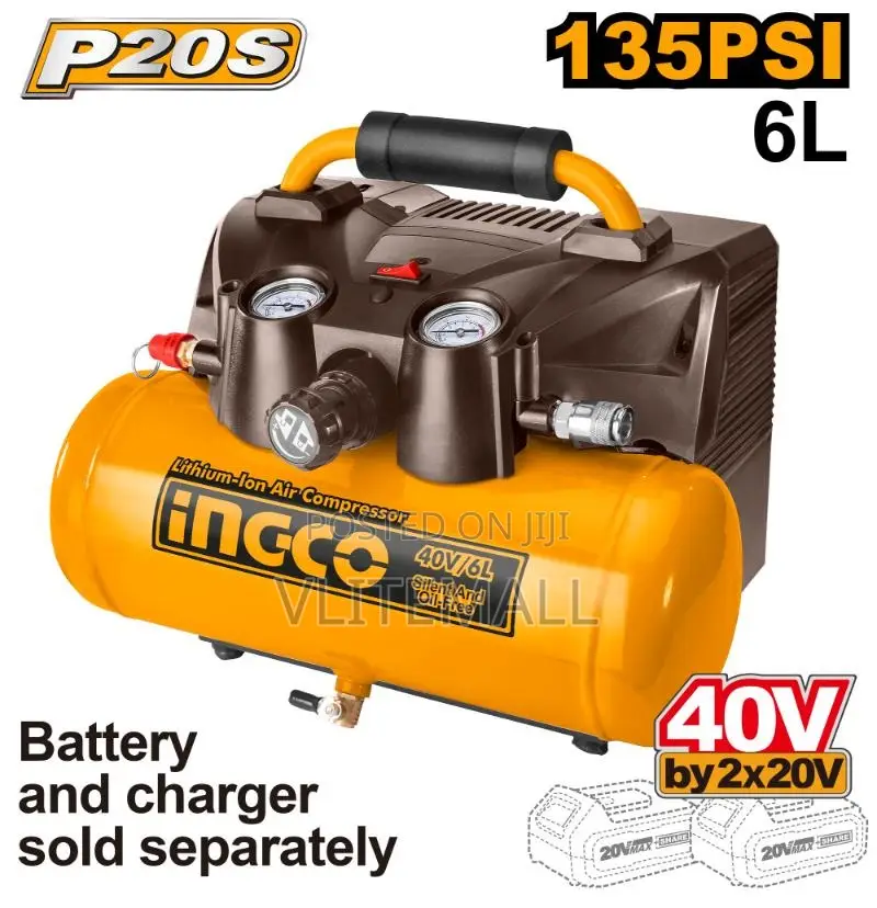 Lithium-Ion Air Compressor (40v)Lithium-Ion Cacli2003