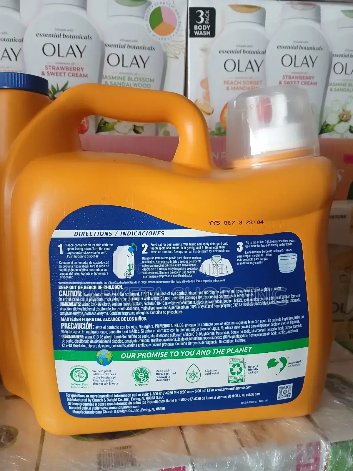 Arm And Hammer Plus Oxi Clean 5.91l