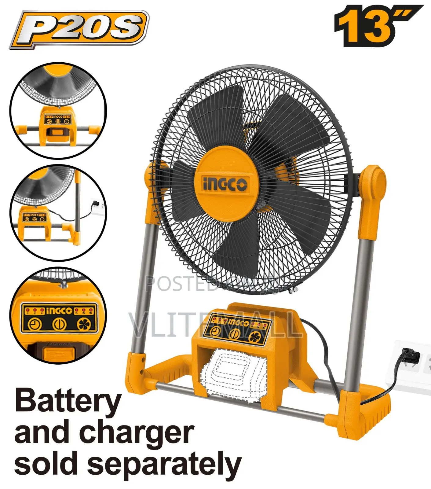 Cordless Fan Cfali2001