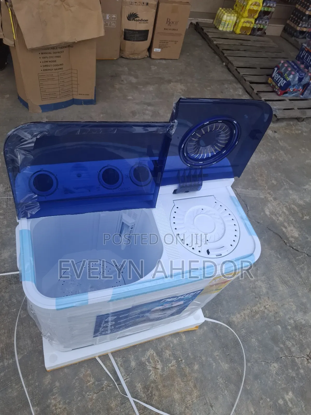 Fast Washing Nexon Washing Machine 7kg Semi Automatic Available