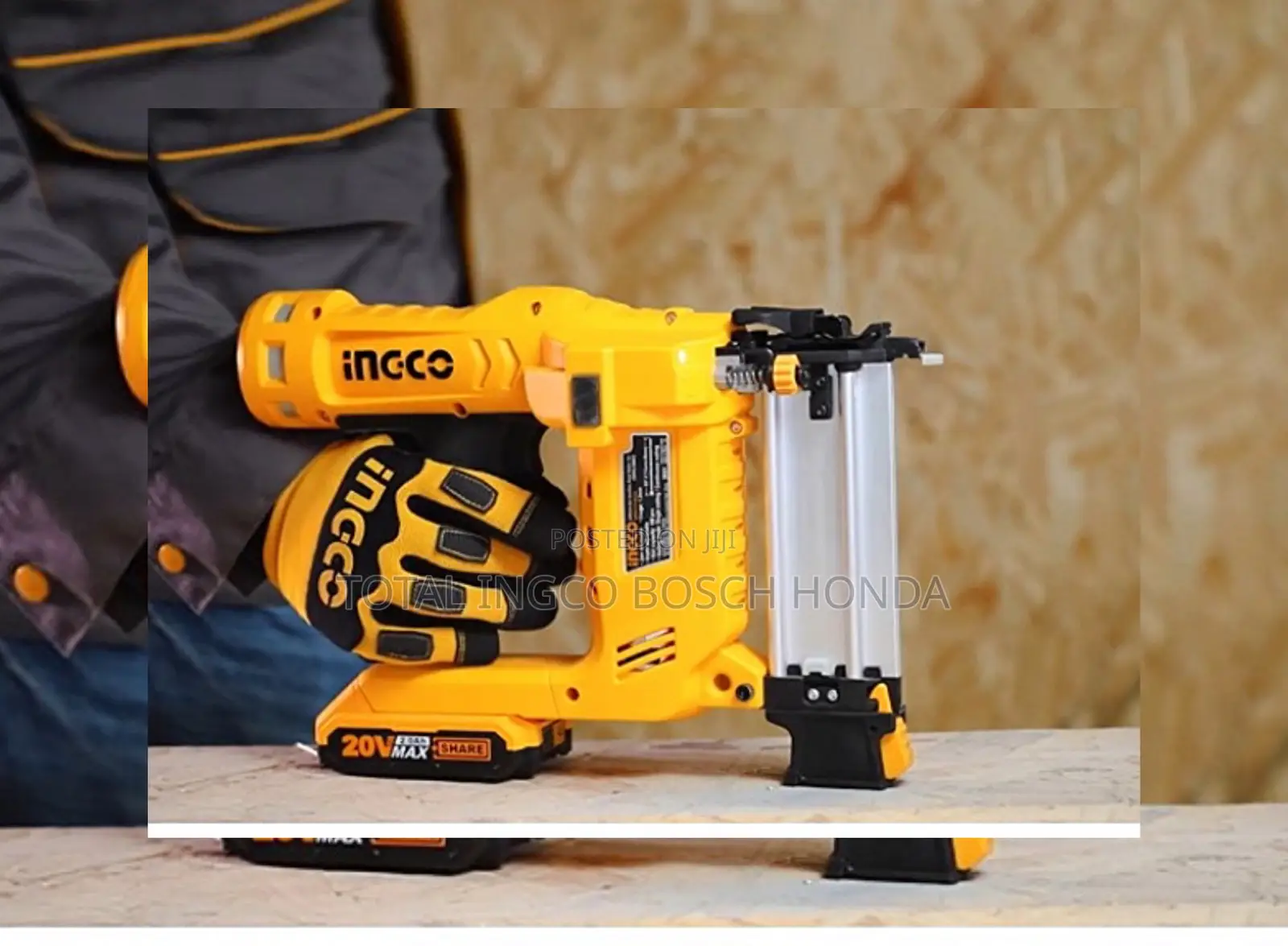 Nail Gun Ingco Concrete,Wood, Iron Sheets Nail Gun Battery Type