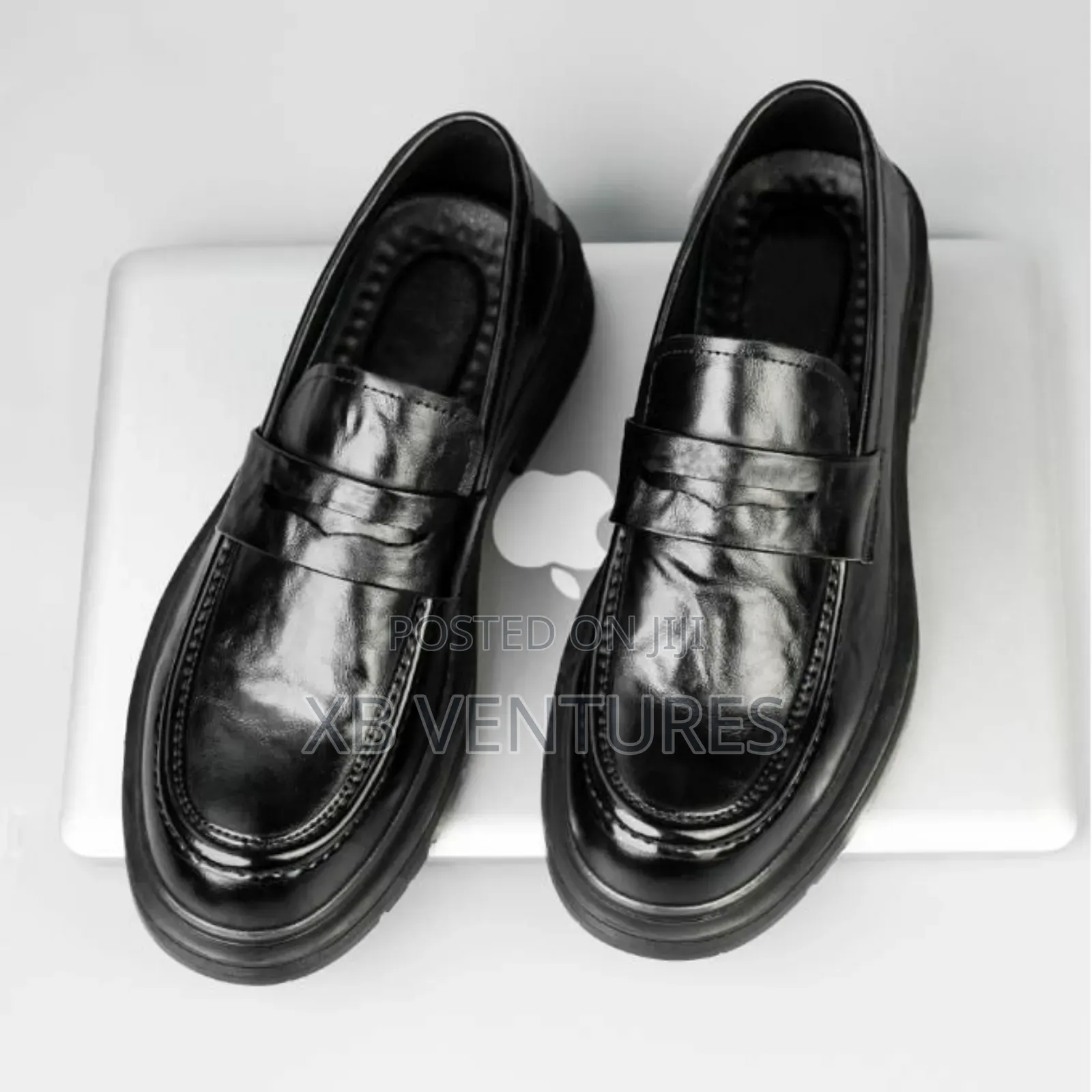 Men's Classic Black Loafers Shoes