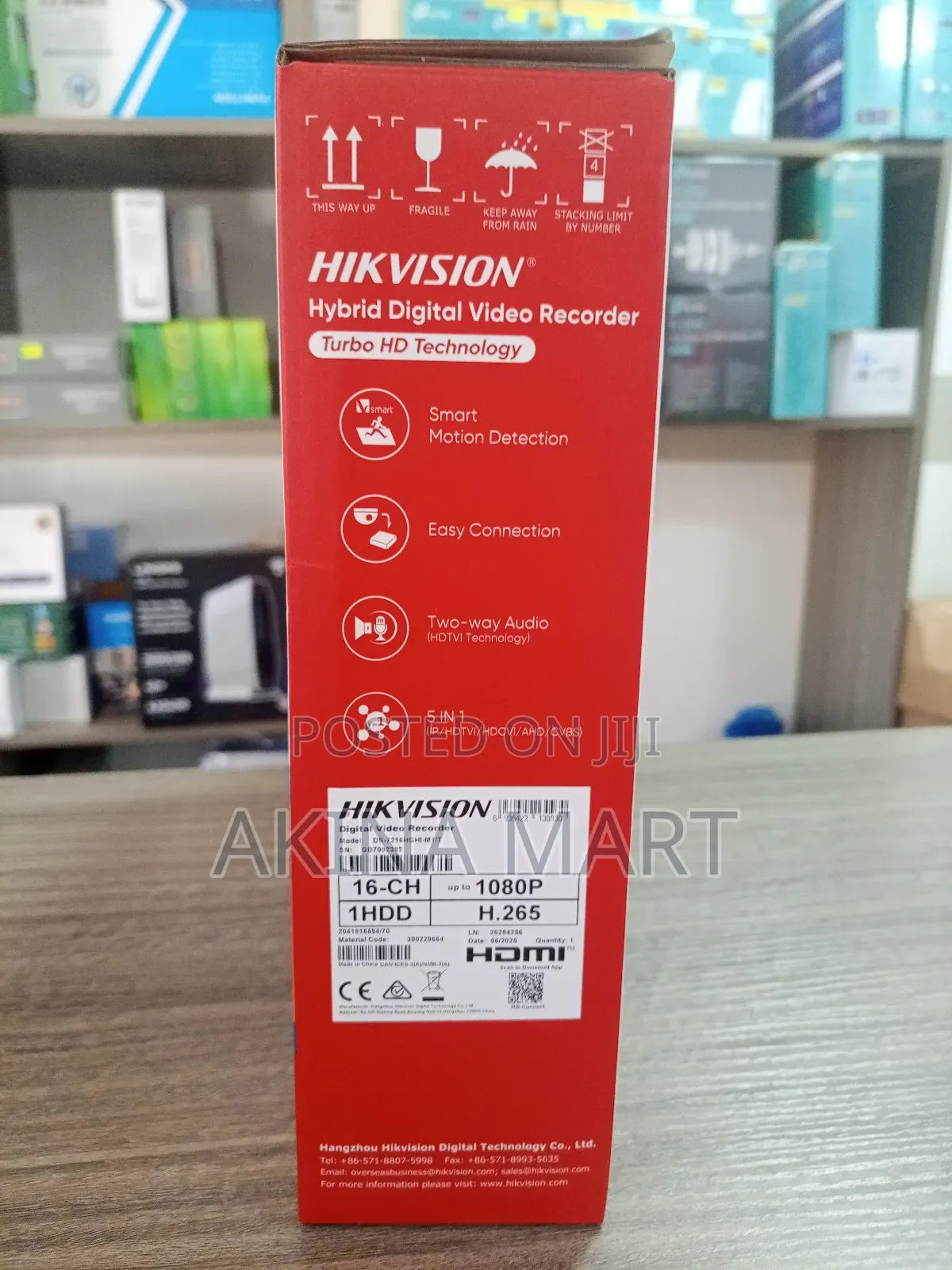Hikvision 16ch 2mp 1080 Ds-7216hghi-M1/T