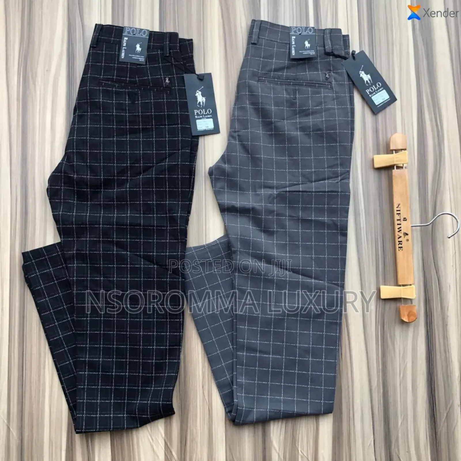 Zara Check Trousers