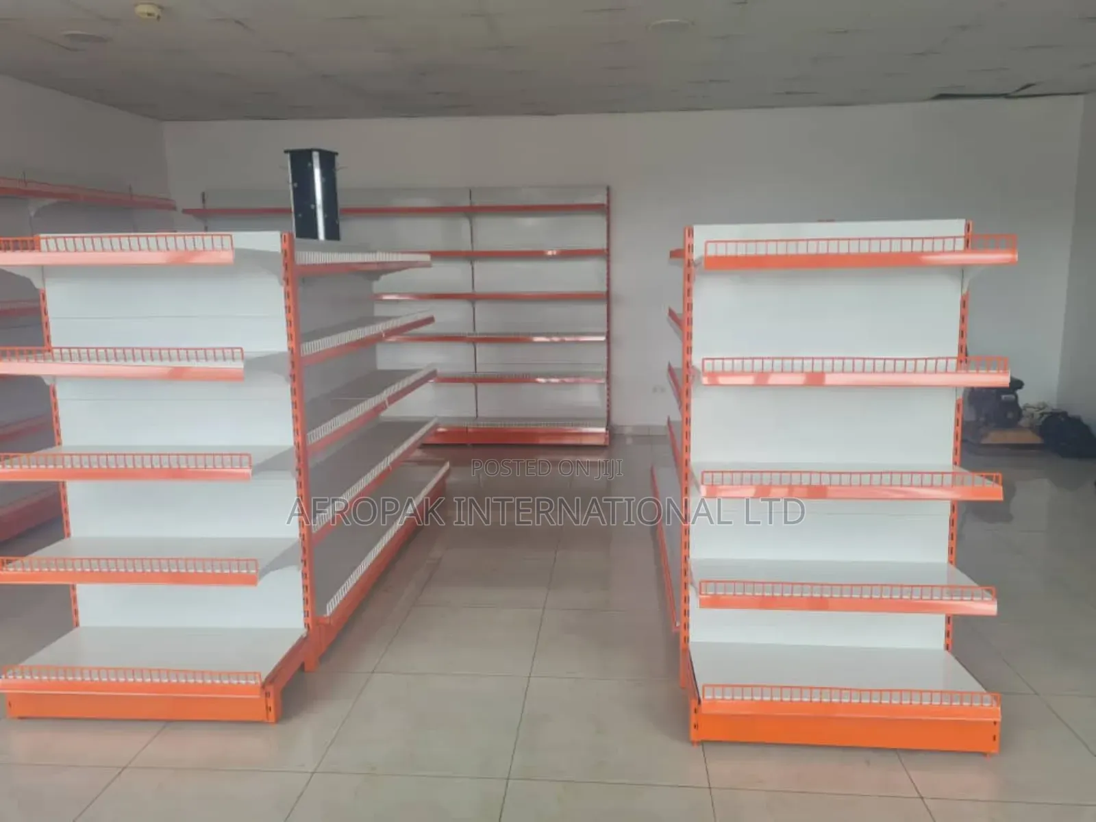 Heavy Duty End Unit Shelves for Supermarkets and More