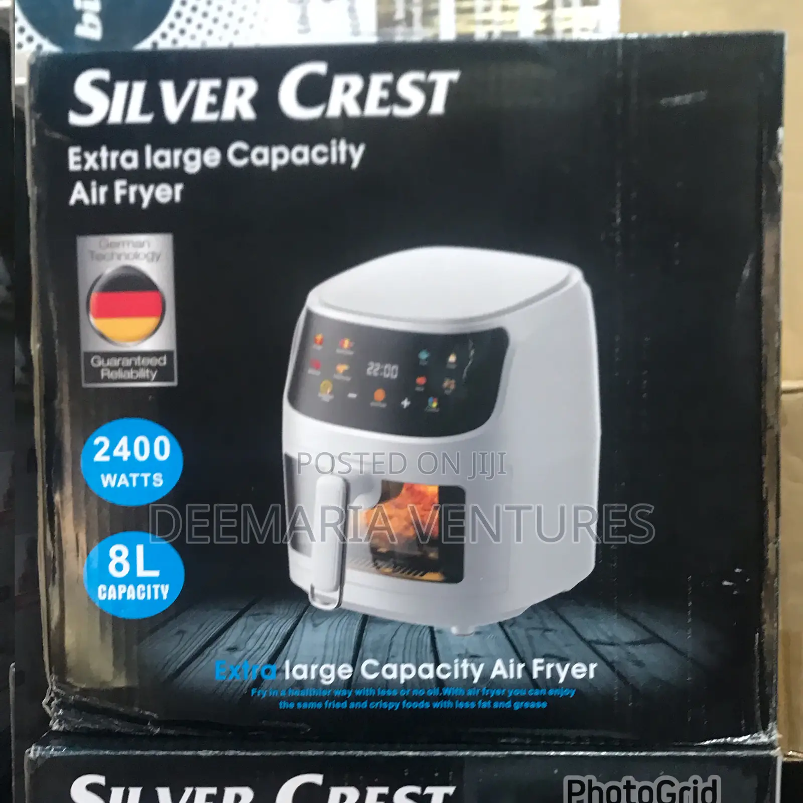 Silver Crest 8.0l Extra Large Capacity Air Fryer