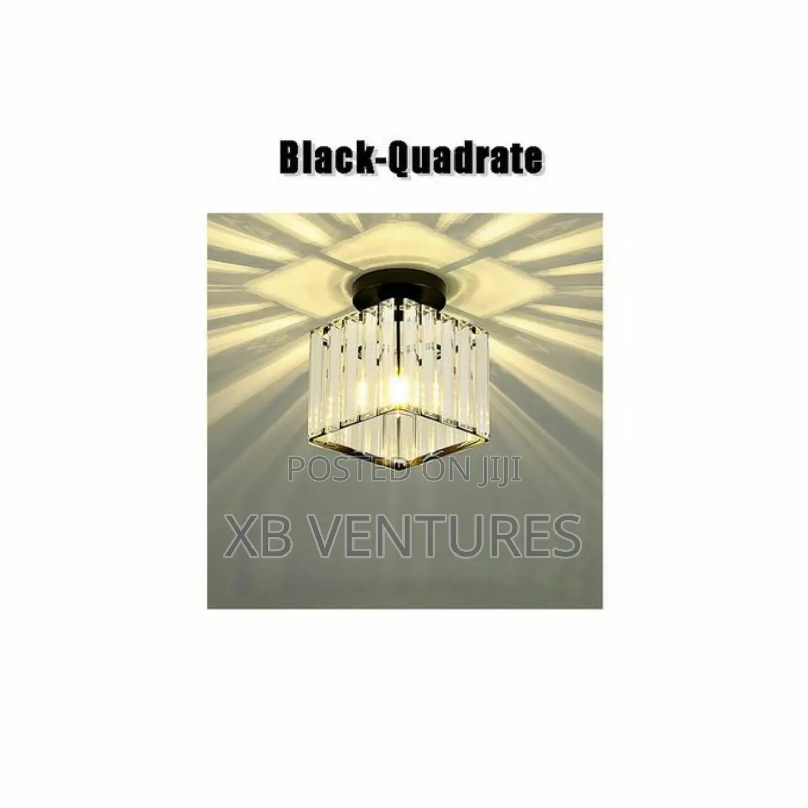 Crystal Glass Led Ceiling Light in Modern Nordic Design