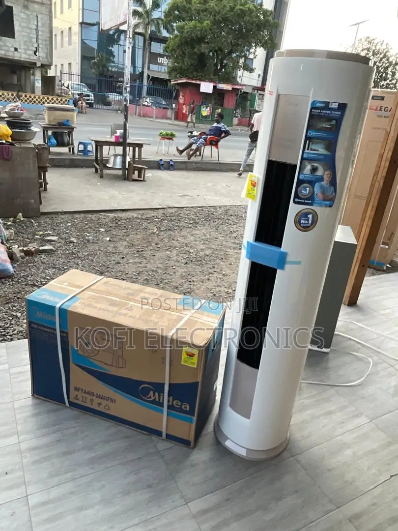 Next-Gen Midea Inverter Tower 2.5hp Whisper-Quiet and Eco-Friendly