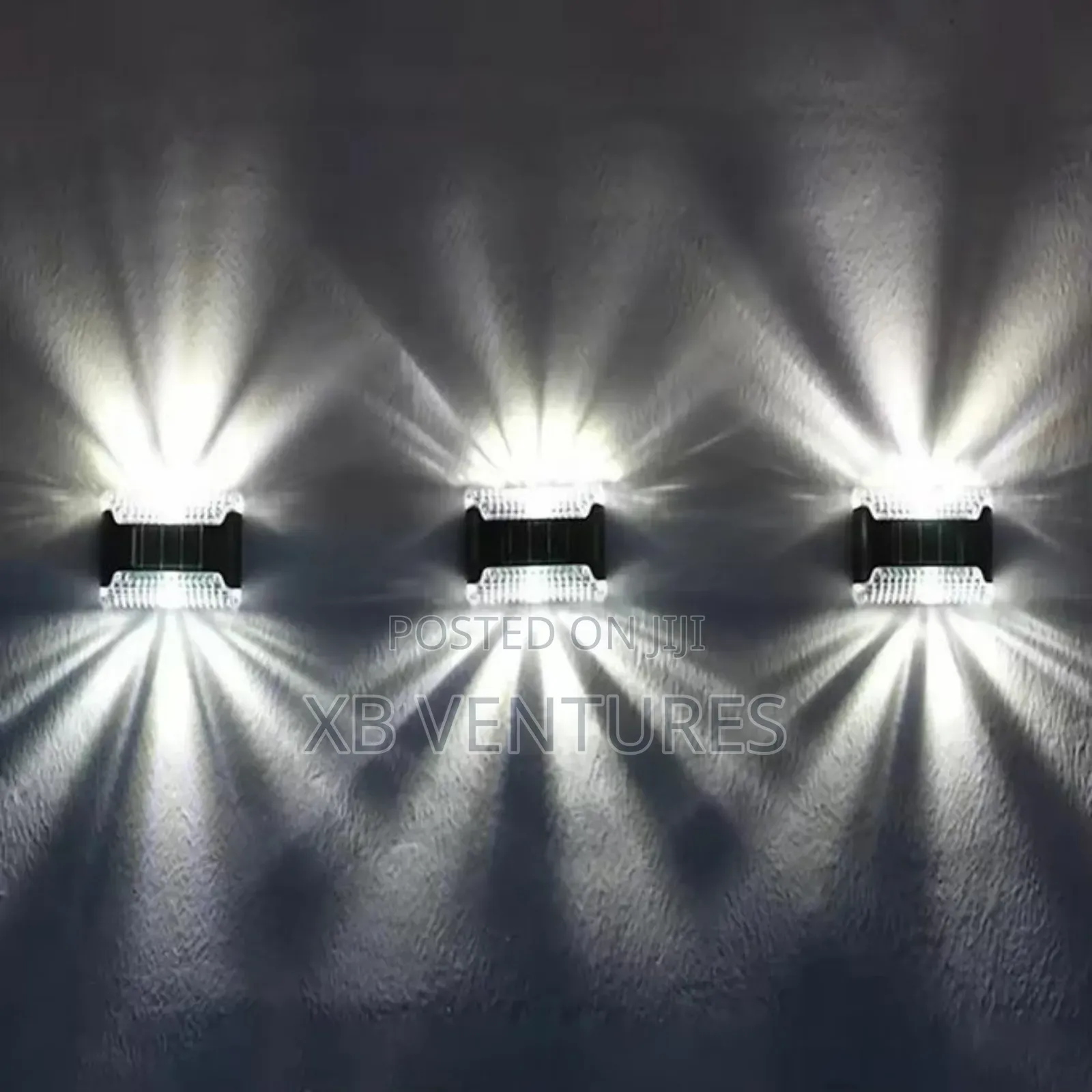 4pcs White Waterproof Led Solar Lamp