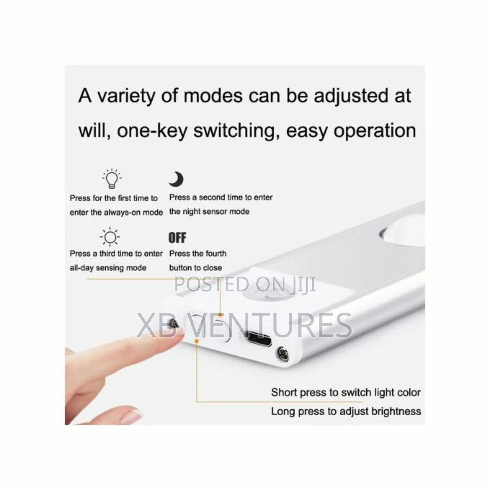 Ultra-Thin Smart Led Human Body Sensor Light Bar, Length: 20cm