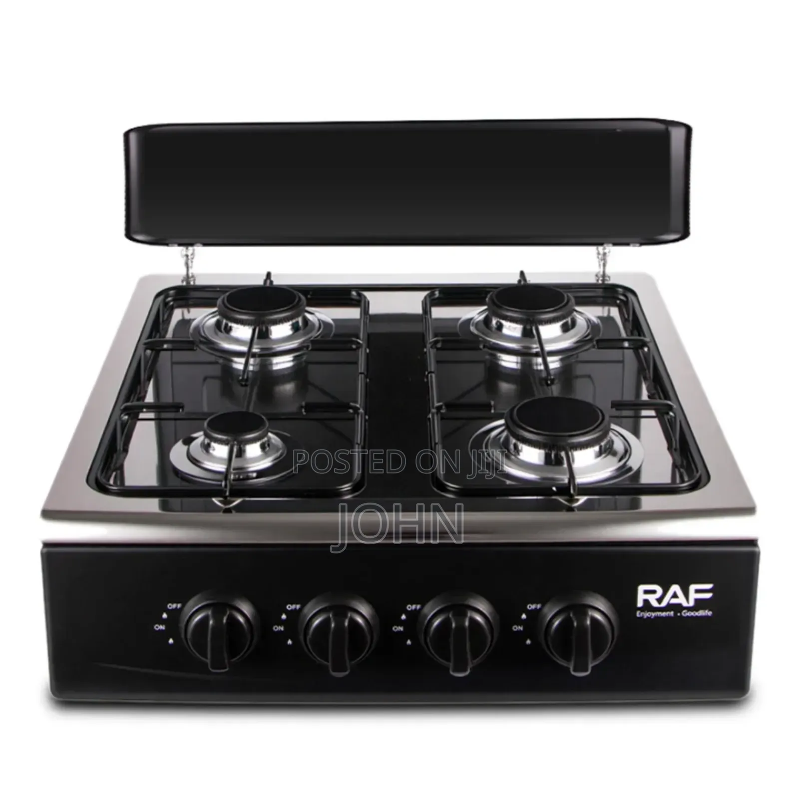 Raf Four Burner Gas Stove With Stand