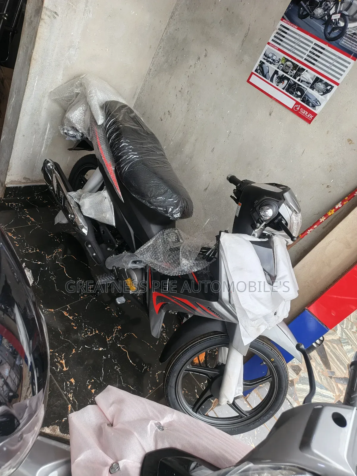 New Haojue HJ110-5 2025 Gray