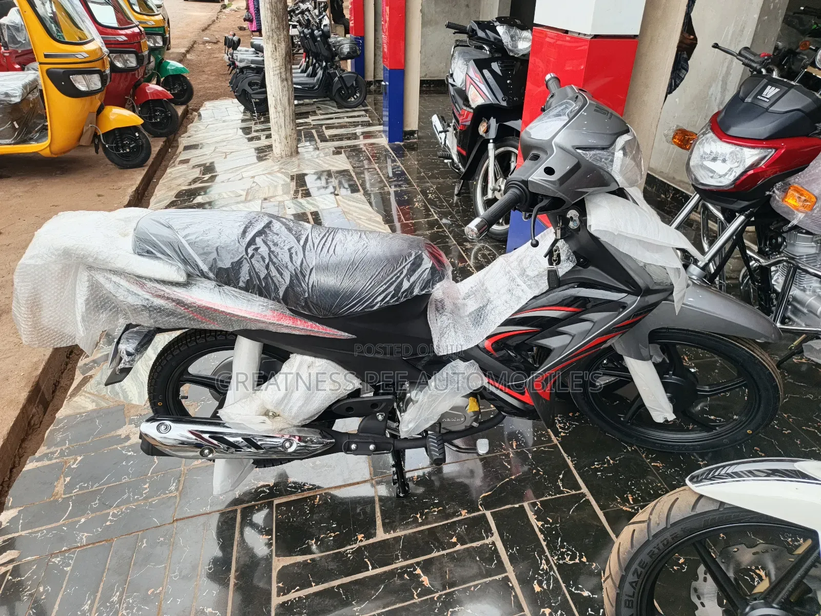 New Haojue HJ110-5 2025 Gray