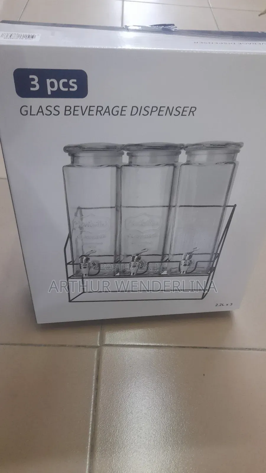 Drink Dispenser 3 In1
