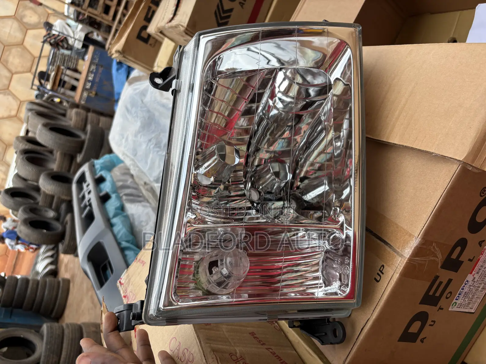Lancruiser 100 98 Headlight Pair Depo