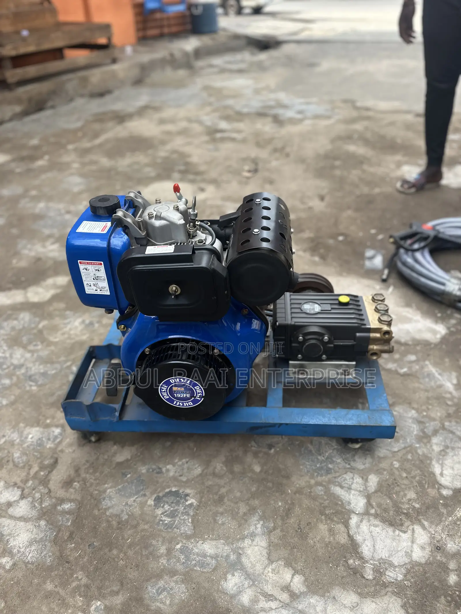 Car Washing Buy Machine Manual (Diesel Engine)