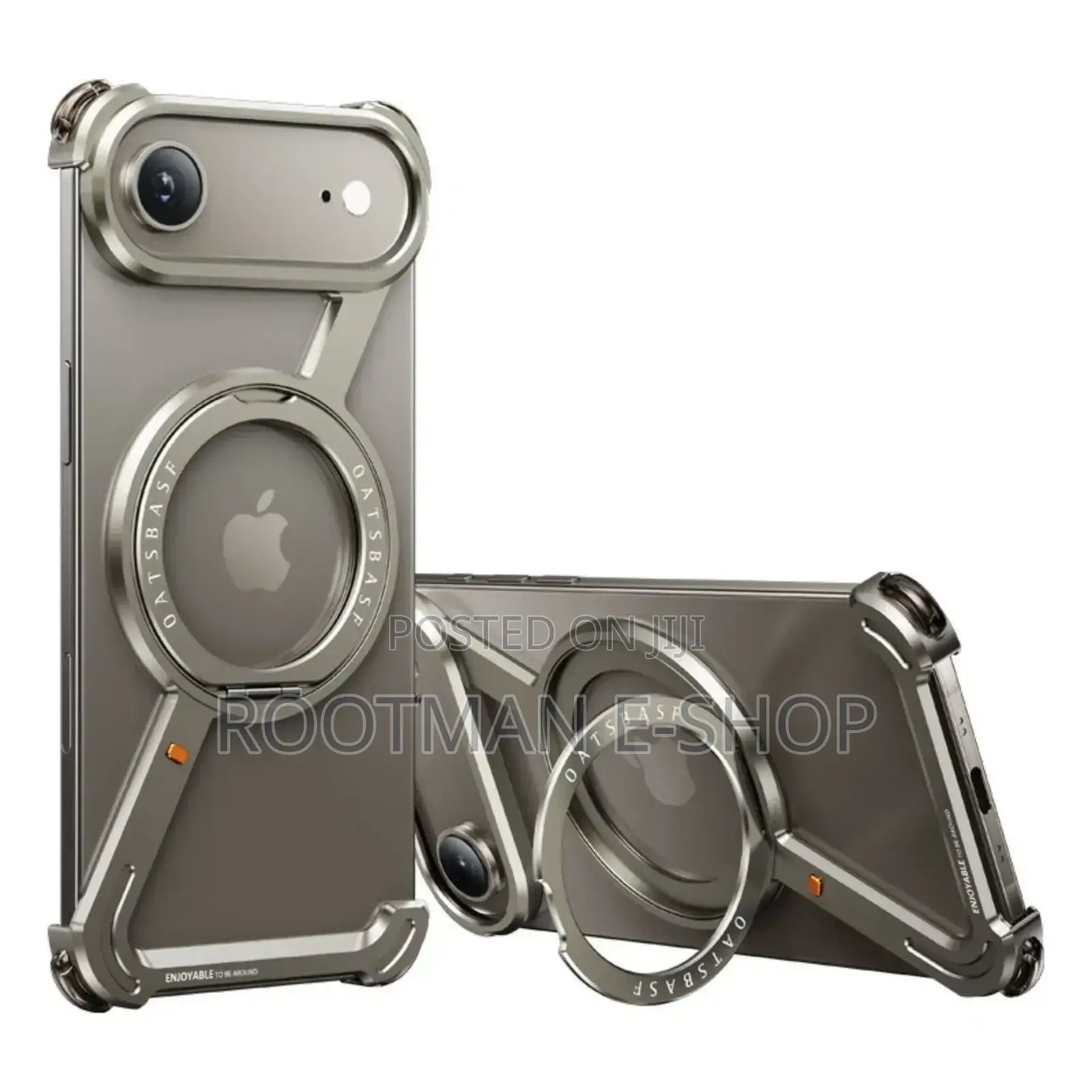 Titan Edge: Luxury Magnetic Metal Case for iPhone 17 / 17 Pro Max”