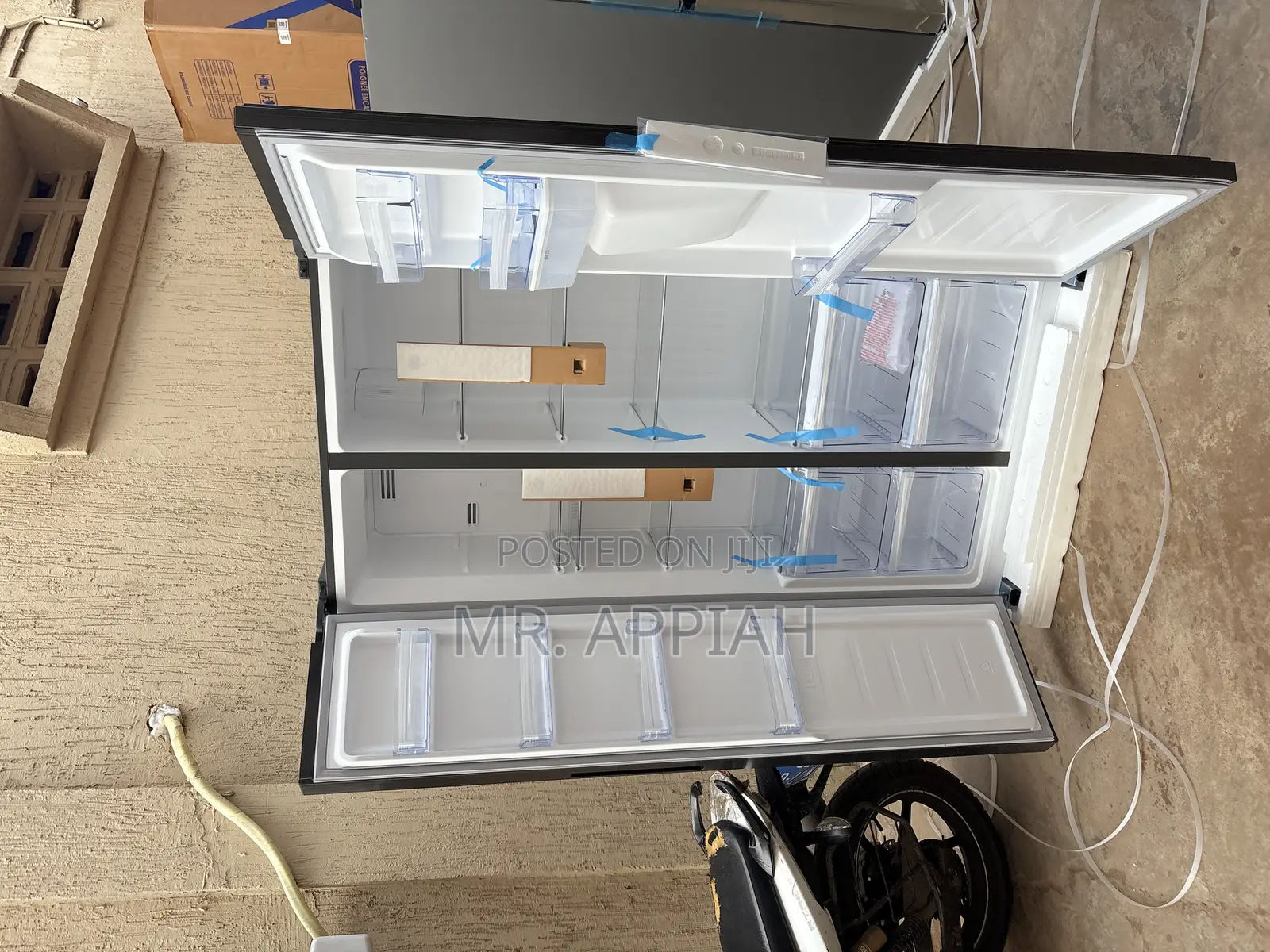 Fresh in Box Pearl Pf-703sbsixwd-1a Side Any Side Electric Fridge.
