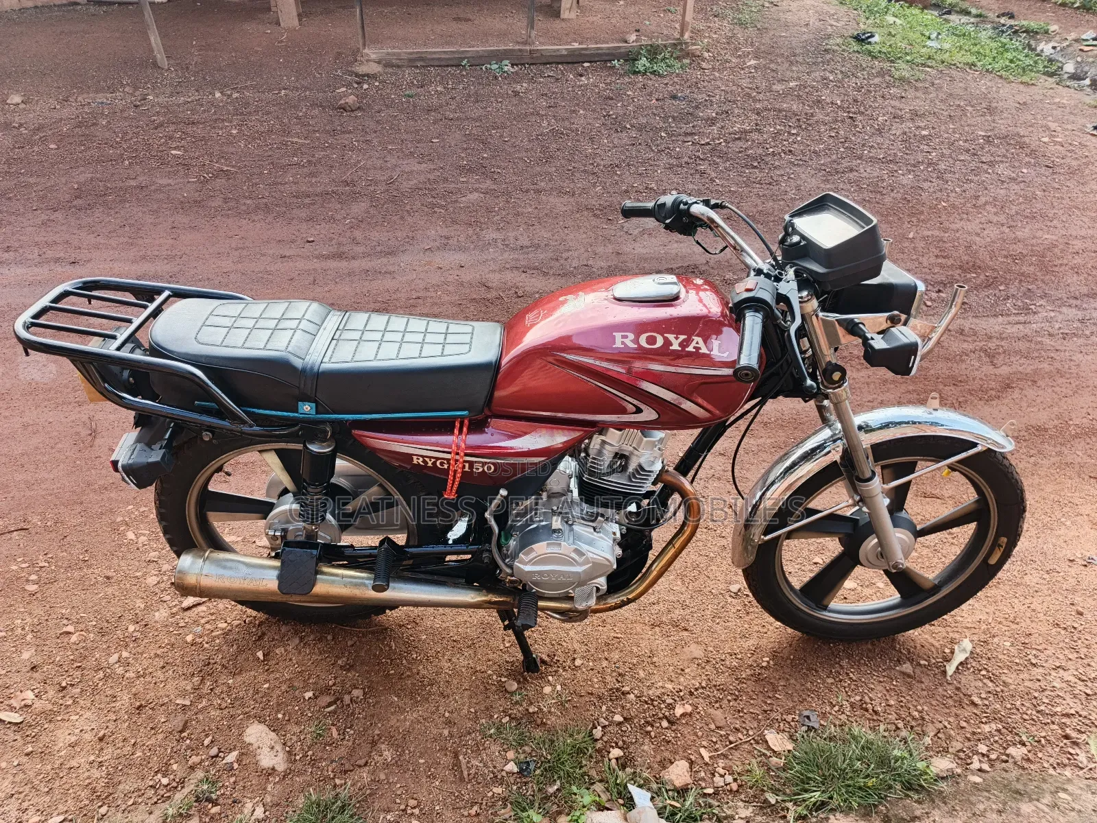 Royal Motorcycle 2018 Red