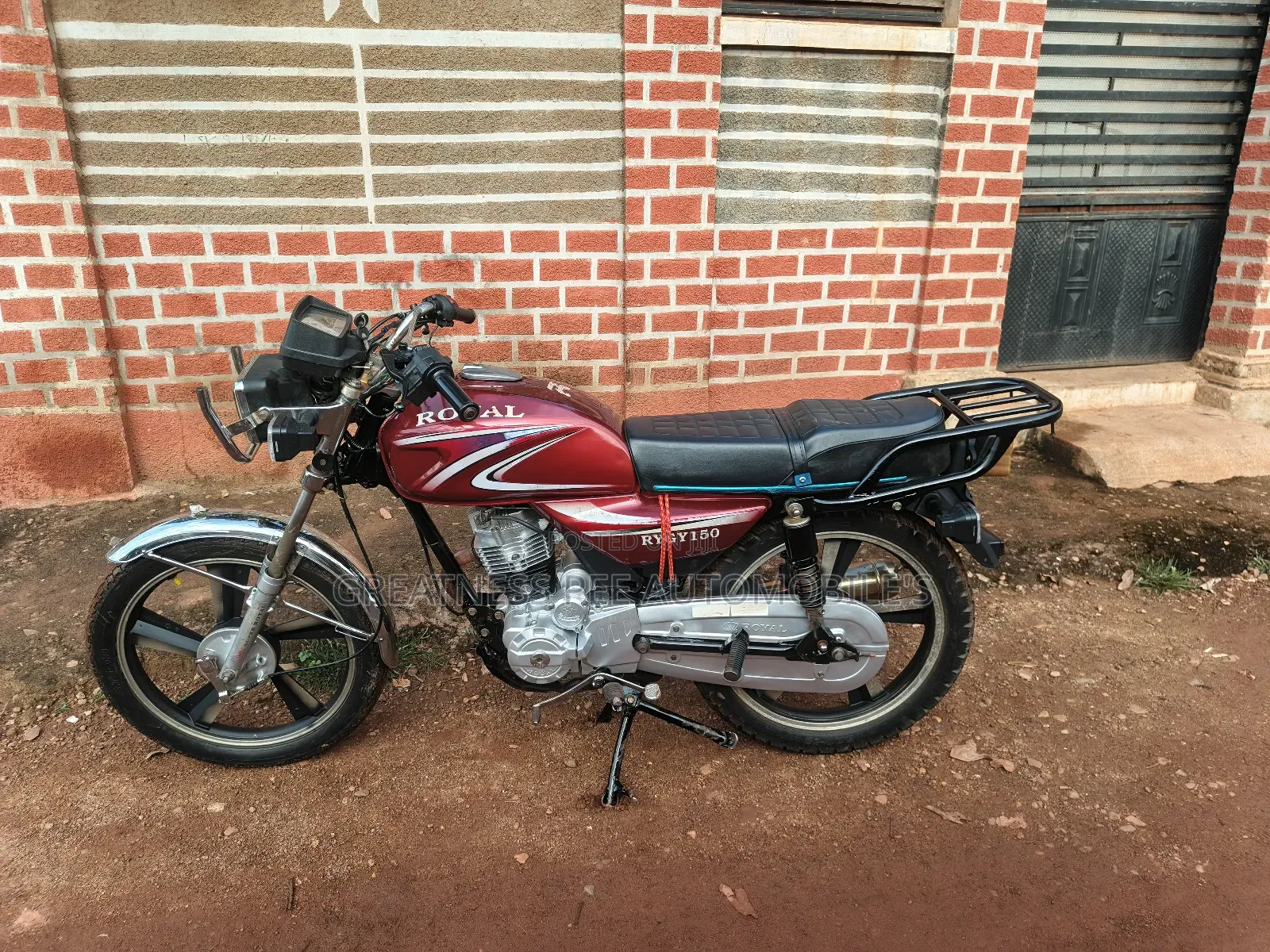 Royal Motorcycle 2018 Red