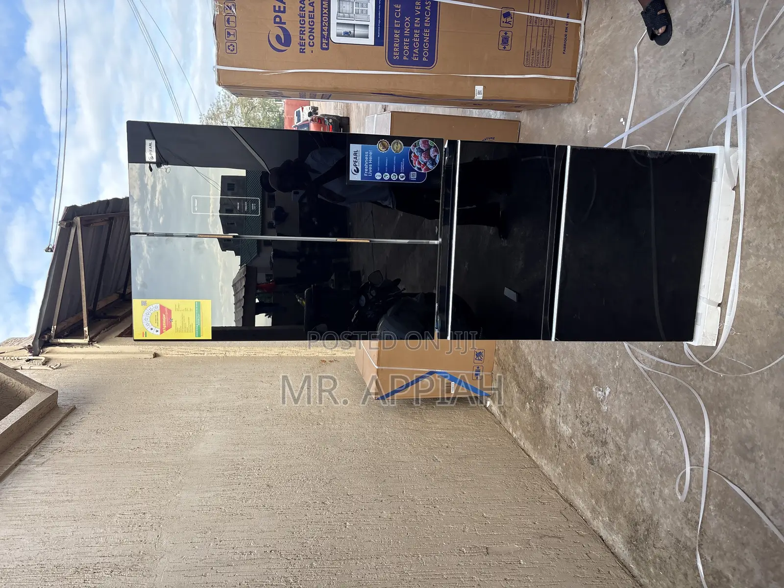 Fast Chilling Pearl Pearl 4 Door Pf-441mdbg-1a Refrigerator.