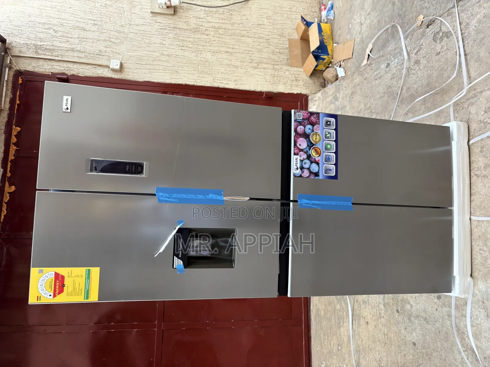 Fresh in Box Pearl 4 Door Pf-613mdixwd-1a Side by Side Electric Fridge