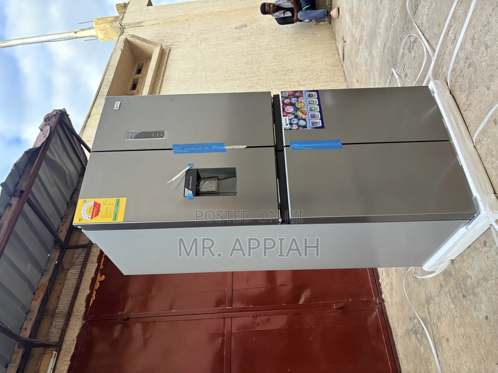 Buy Finest Pearl 4 Door Pf-613mdixwd-1a Side by Side 4 Door Fridge.