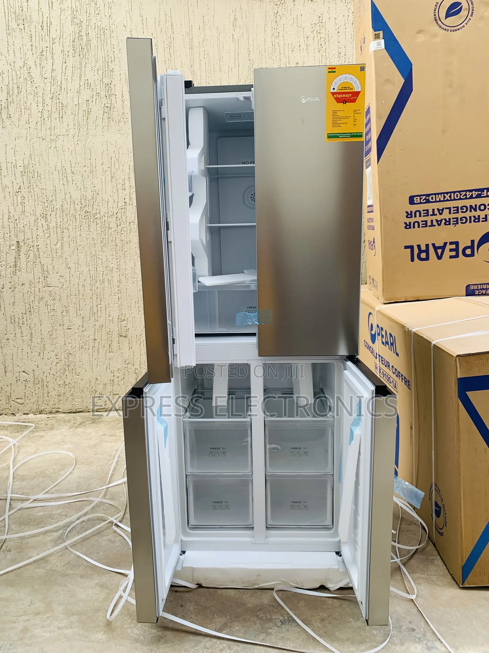 Very Cool Price Pearl 4 Door Pf-4420ixmd-2b (352) Fridge Side by Side